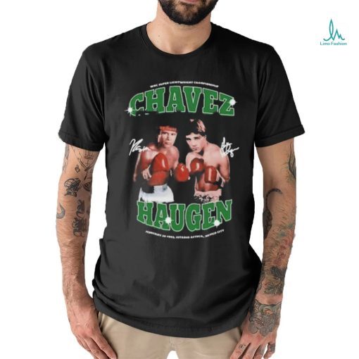 Wbc Jc Chávez Vs Greg Haugen T shirt