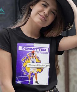Western Illinois Committed Joe Petrakis Sweatshirt