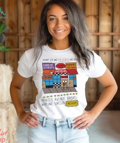 What If We Kissed At The Myrtle Avenue Broadway Ave Station Checkers T Shirt