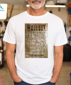 Whiskey myers wiggy thump take me home april 15 2023 Palestine Texas poster t shirt