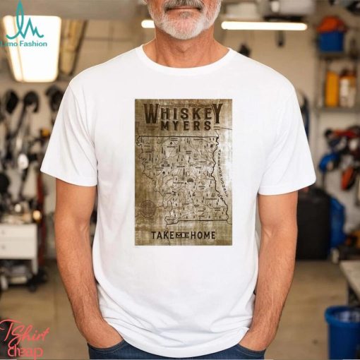 Whiskey myers wiggy thump take me home april 15 2023 Palestine Texas poster t shirt