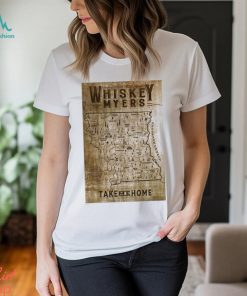 Whiskey myers wiggy thump take me home april 15 2023 Palestine Texas poster t shirt