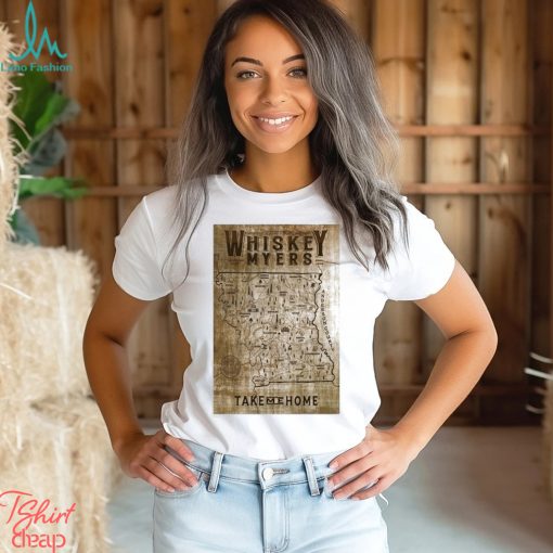 Whiskey myers wiggy thump take me home april 15 2023 Palestine Texas poster t shirt