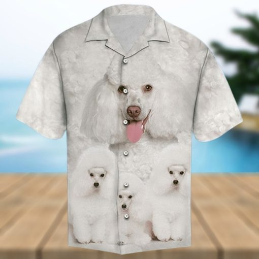 White Poodle Great White High Quality Unisex Hawaiian Shirt For Men And Women Dhc17063974