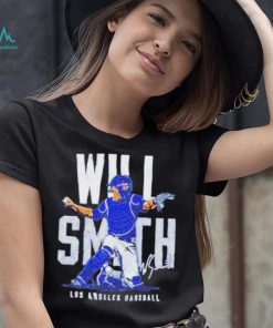 Will Smith Los Angeles Dodgers Baseball Name Blocks Shirt