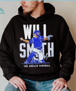 Will Smith Los Angeles Dodgers Baseball Name Blocks Shirt