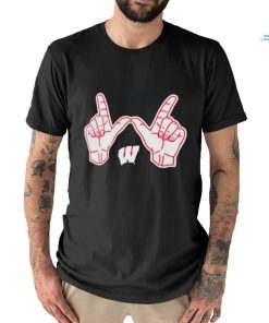 Wisconsin Badgers Hand Glory Shirt