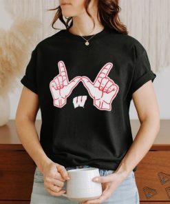 Wisconsin Badgers Hand Glory Shirt