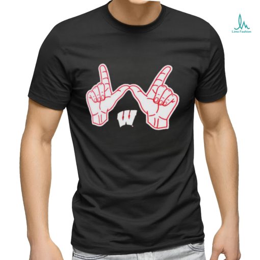 Wisconsin Badgers Hand Glory Shirt