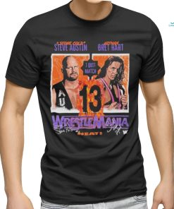 WrestleMania 13 Bret The Hitman Hart Vs Stone Cold Steve Austin Shirt
