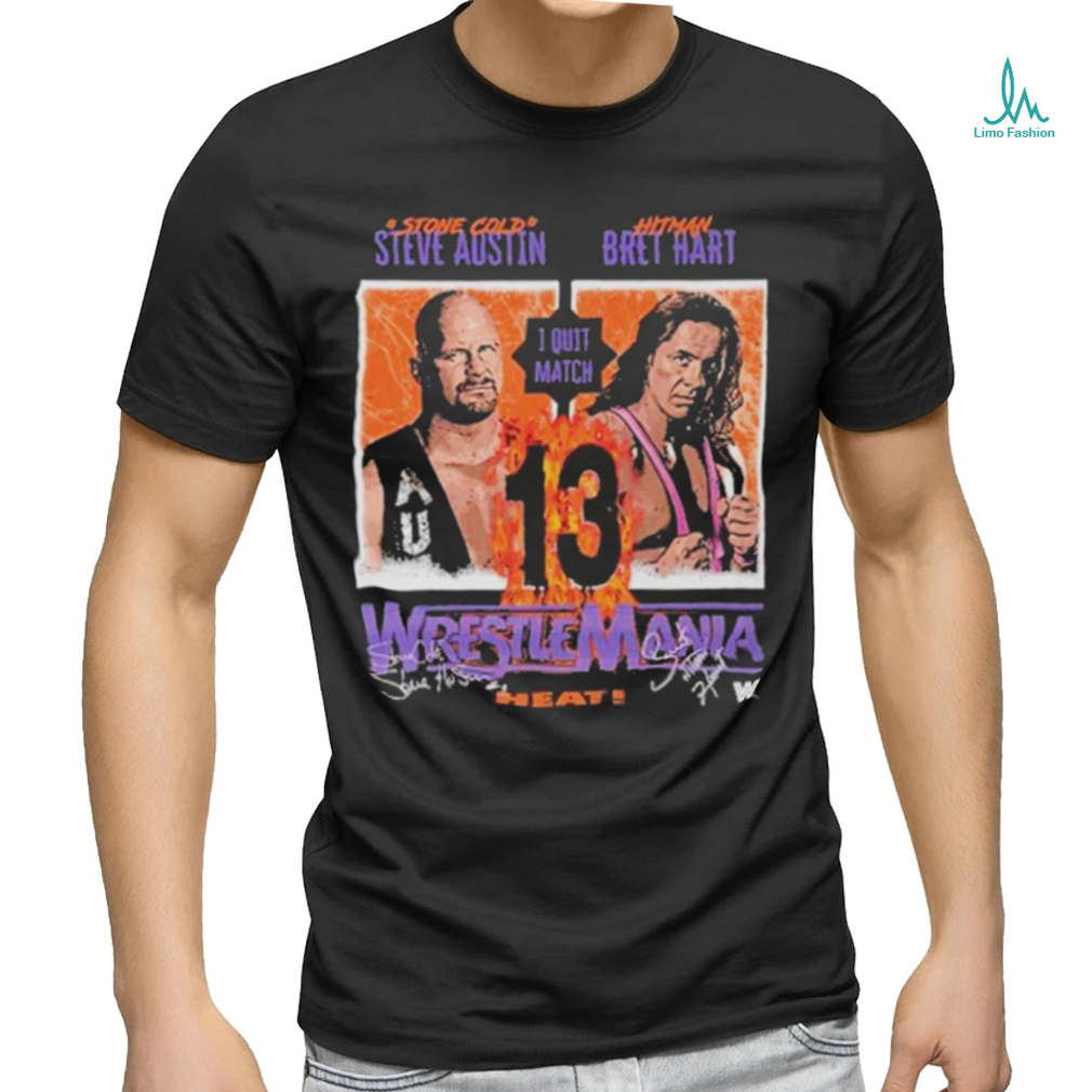 WrestleMania 13 Bret The Hitman Hart vs. Stone Cold Steve Austin