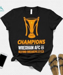 Wrexham AFC Champions Wrexham Afc Record Breakers 22 23 shirt