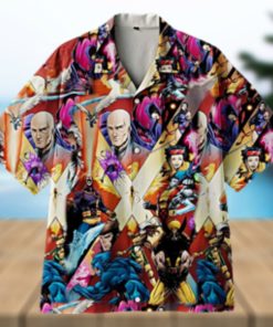 Xmen Avenger Hawaiian Vintage Summer Shirt