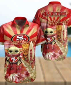 Yoda San Francisco 49ers Nfl Hawaii Full 3d Shirt For Fans 1