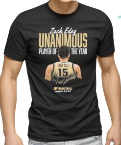 Zach Edey Player Of The Year Tee Shirt