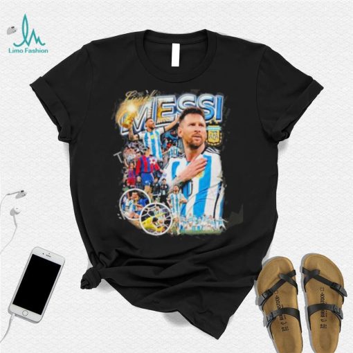 joe thomlinson wearing lionel messi t shirt shirt