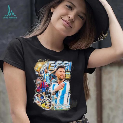 joe thomlinson wearing lionel messi t shirt shirt