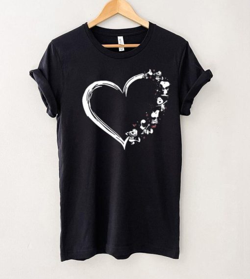 love heart snoopy dancing shirt