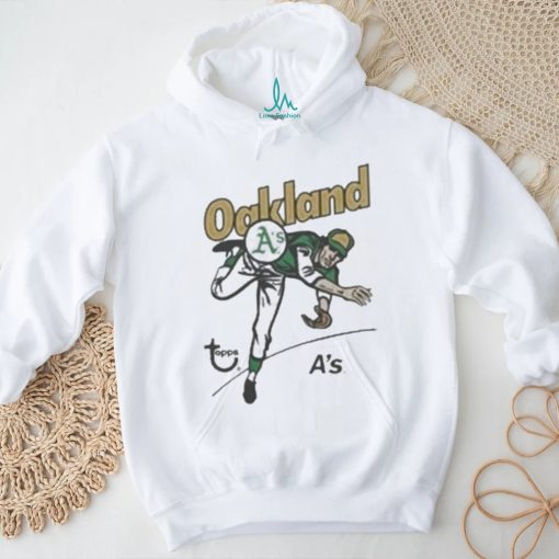 mlb x topps oakland athletics shirt T Shirt