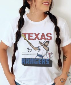 Texas Rangerss Girl MLB T Shirt - Limotees