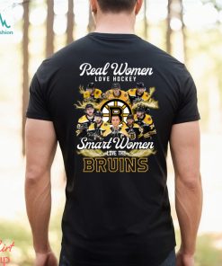 nhl boston bruins real women love hockey smart women love the bruins signatures shirt Sweater