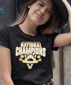 vanderbilt commodores 2023 ncaa womens bowling national champion logo shirt shirt den