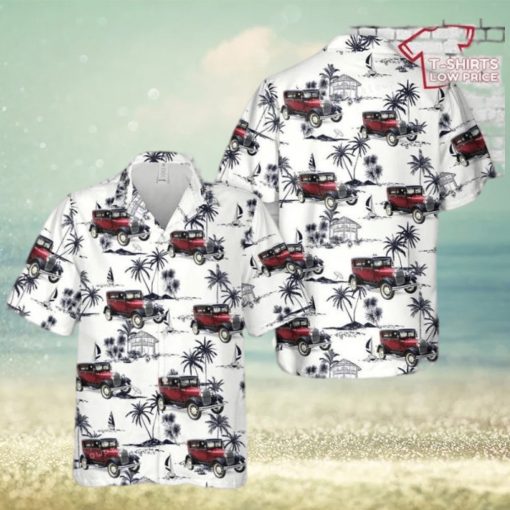 1928 Ford Model A Tudor Sedan Hawaiian Shirt Cheap
