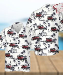 1928 Ford Model A Tudor Sedan Hawaiian Shirt Cheap