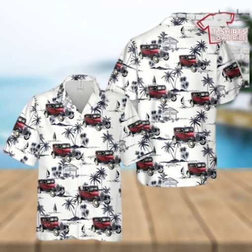 1928 Ford Model A Tudor Sedan Hawaiian Shirt Cheap