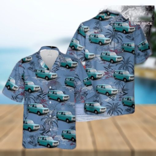 1971 Mini Clubman Estate Hawaiian Shirt Man