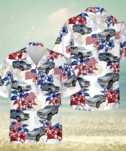 2001 Chevrolet Suburban Button Up Hawaiian Shirt