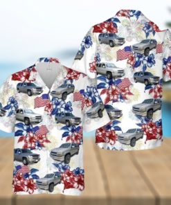 2001 Chevrolet Suburban Button Up Hawaiian Shirt