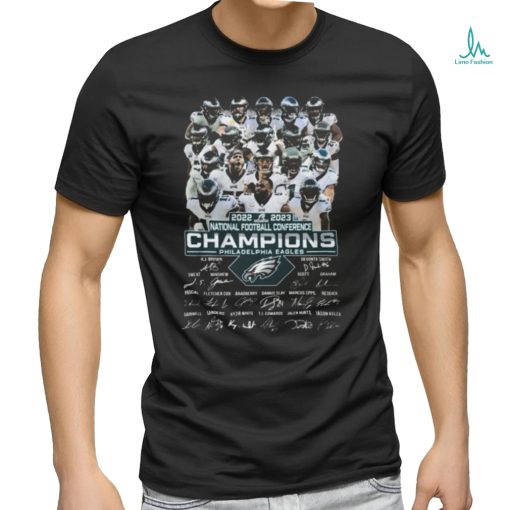 2022 2023 National Football Conference Champions Philadelphia Eagles T Shirt