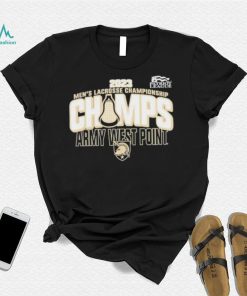 2023 Men’s Lacrosse Championship Champs Army West Point shirt