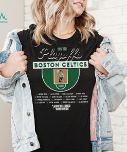 2023 Playoffs Boston Celtics Unfinished Business shirt