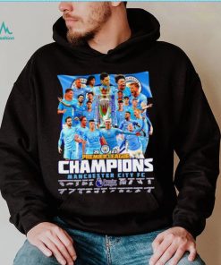 2023 Premier League Champions Manchester City FC signature shirt