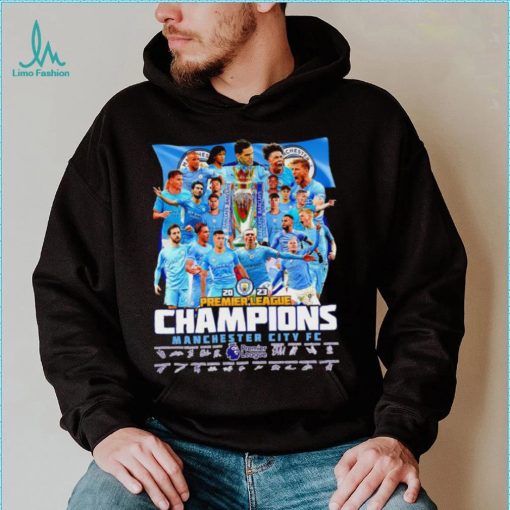 2023 Premier League Champions Manchester City FC signature shirt