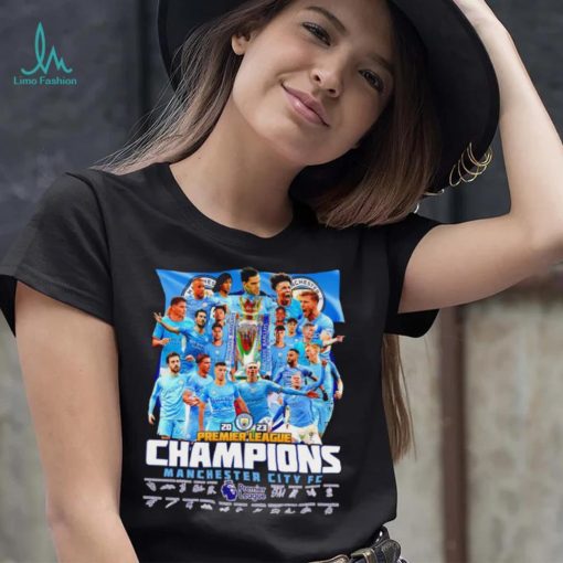 2023 Premier League Champions Manchester City FC signature shirt