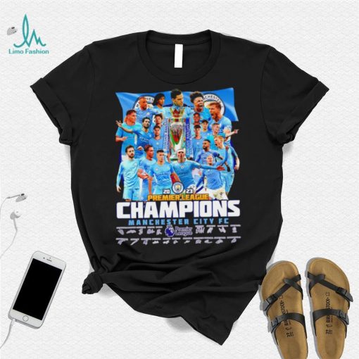 2023 Premier League Champions Manchester City FC signature shirt