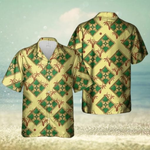 4th Infantry Division Hawaiian Shirt Outfit