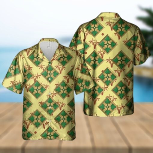 4th Infantry Division Hawaiian Shirt Outfit