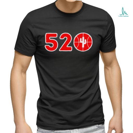 520 area code Arizona basketball shirt