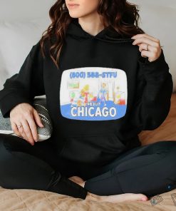 800 588 Stfu About Chicago Tee Shirt