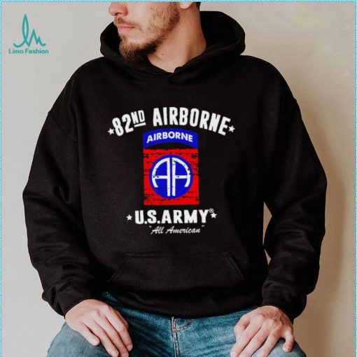 82nd Airborne U. S. Army all American logo shirt