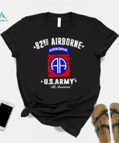 82nd Airborne U. S. Army all American logo shirt