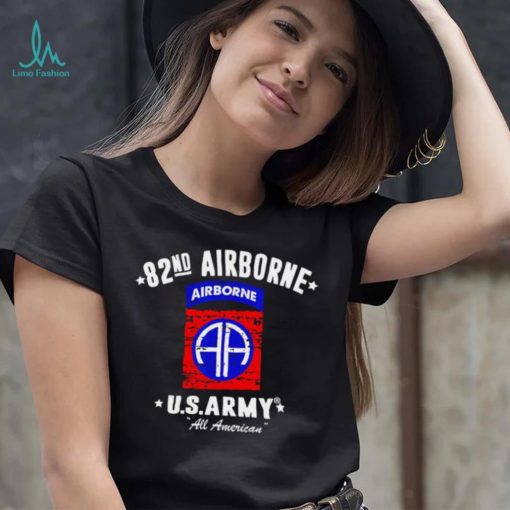 82nd Airborne U. S. Army all American logo shirt