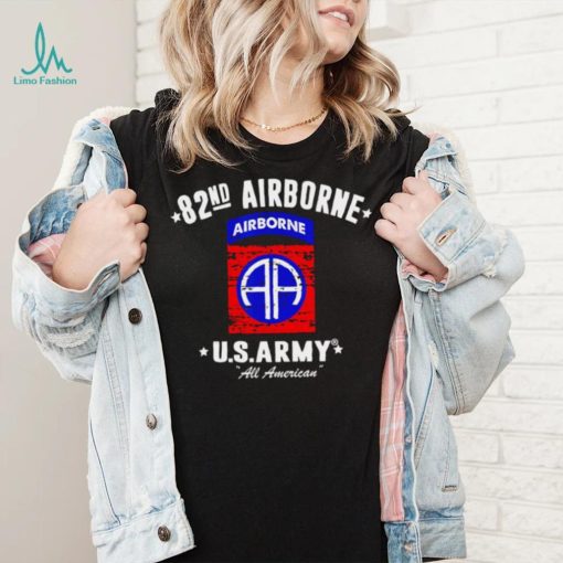 82nd Airborne U. S. Army all American logo shirt