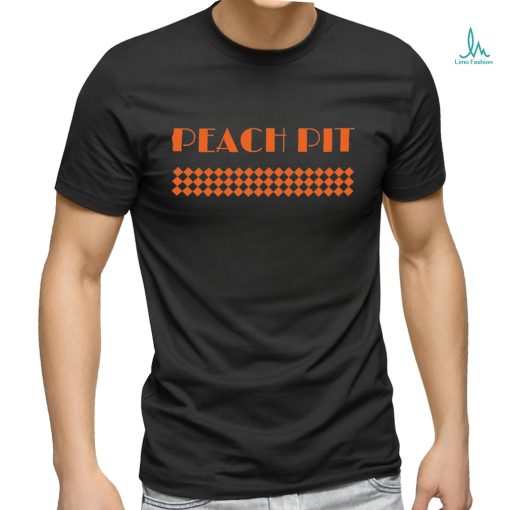 90210 Peach Pit Dark T Shirt