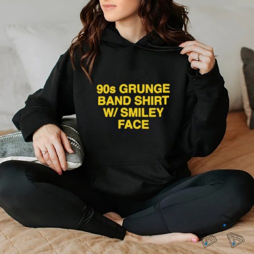 90s Grunge Band Shirt  Smiley Face shirt