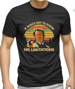 A Man’s Got To Know His Limitations Clint Eastwood T Shirt